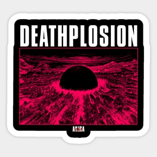 Akira Deathplosion Sticker